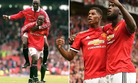 Rashford - Lukaku: Bộ đôi Dwight Yorke - Andy Cole mới ở Old Trafford?