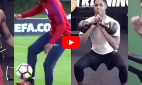 Marcus Rashford tập luyện nỗ lực đến nhường nào?