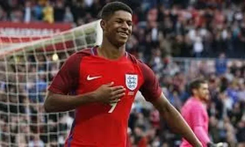Marcus Rashford và bàn thắng ra mắt tuyển Anh