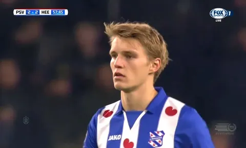 Martin Odegaard hiện giờ đá ra sao?