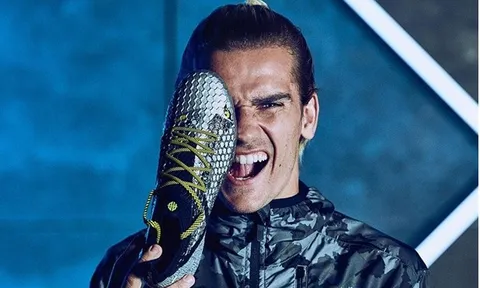 Mẫu giày mới cực chất do chính Griezmann tự thiết kế