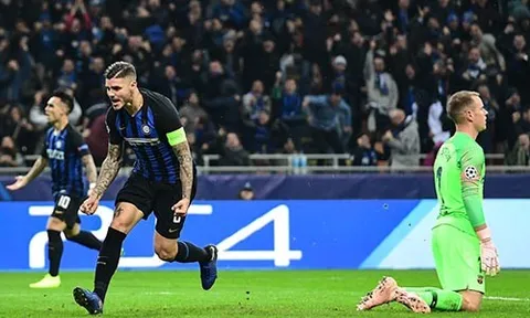 Mauro Icardi nổ súng, Barca đánh rơi chiến thắng trên đất Ý