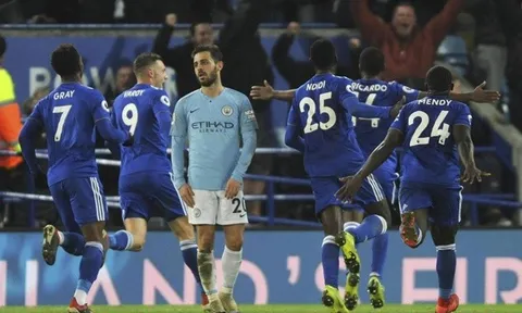 Điểm nhấn Leicester 2-1 Man City: Hàng thủ báo hại, giờ Pep đã biết Man xanh phụ thuộc ai
