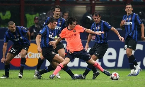 Inter Milan vs Barcelona: Messi trước lời nguyền 'xanh đen'