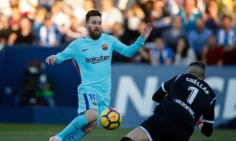 Messi khát ghi bàn sân khách suốt 1 năm