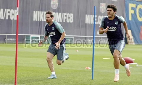 Messi lộ rõ vẻ căng thẳng trước chuyến hành quân đến London