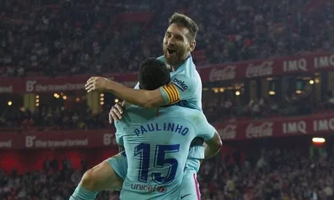 Messi - Paulinho, 'song sát' mới tại Barcelona