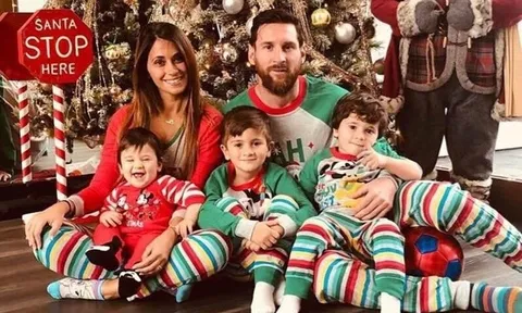 Messi, Suarez và dàn sao Barca đón Giáng sinh hạnh phúc bên gia đình