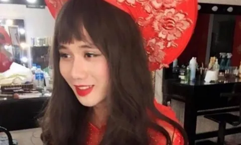 Minh Vương gây sốt khi hóa thân thành... cô dâu cực xinh