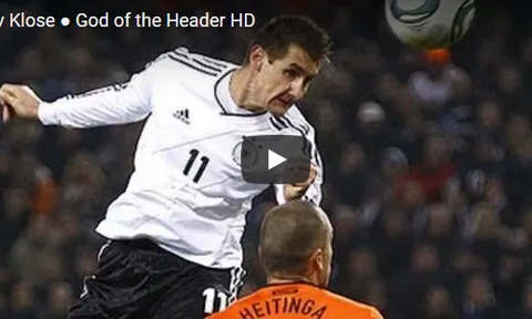 Miroslav Klose - 'Huyền thoại đánh đầu' của tuyển Đức