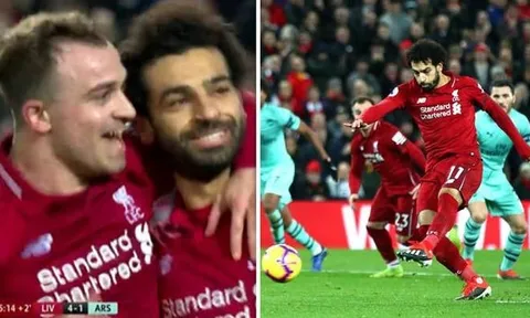 Fan Liverpool chốt tương lai Salah sau màn ăn mừng trước Arsenal