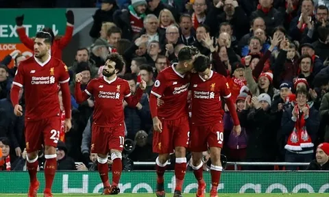 Mohamed Salah lập cú đúp, Liverpool ngược dòng kịch tính trên sân nhà