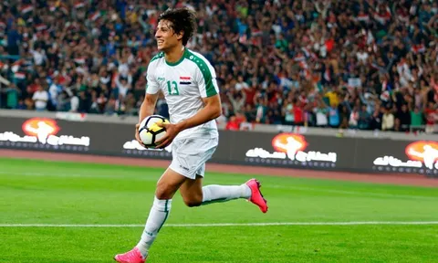 Sao trẻ Iraq lỡ cơ hội làm đồng đội của Cristiano Ronaldo
