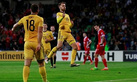 Moldova 0-2 Wales: Ramsey tỏa sáng, Bale đóng kép phụ