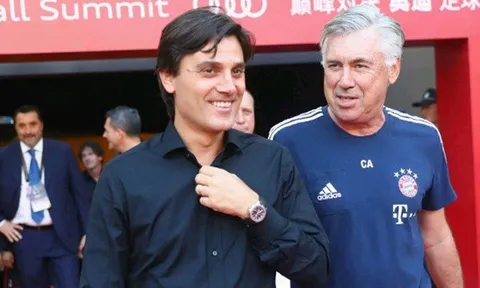 Montella "tuyên chiến" Ancelotti: Hãy về làm trợ lý cho tôi