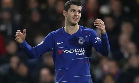 Morata bị trọng tài tước oan bàn thắng, Chelsea mất điểm ngay trên sân nhà