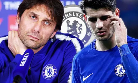 Morata tiết lộ sai lầm 'khờ dại' khiến Conte mất ghế tại Chelsea
