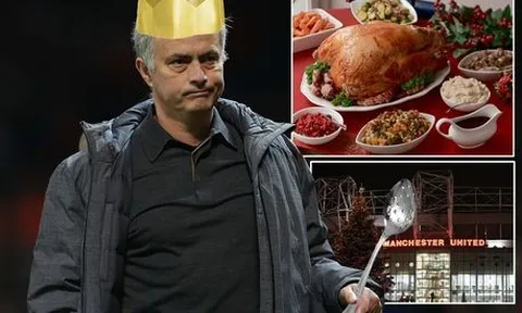 Mourinho cấm cửa học trò tổ chức giáng sinh