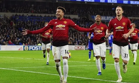 Kỳ vọng gì ở MU sau chiến thắng hủy diệt trước Cardiff City?