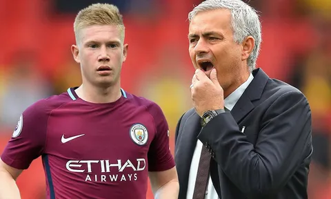 MU đấu Man City: Mourinho thiếu một De Bruyne