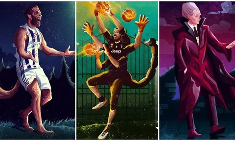 Mừng Halloween, dàn sao Juventus hóa ác quỷ