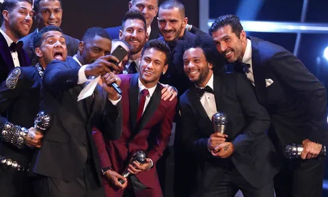 Năm 2017, Ronaldo, Messi, Neymar hút fan nhiều nhất trên mạng xã hội