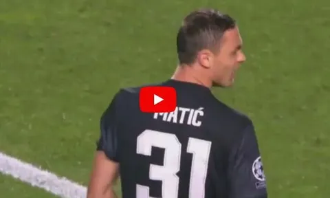 Nemanja Matic - cầu thủ xuất sắc nhất trận Benfica - Man Utd