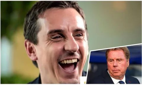 Neville tiếp tục 'diễn trò' sau những lùm xùm về Tottenham