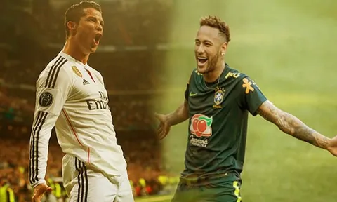 Neymar ghi siêu phẩm rồi ăn mừng như Ronaldo
