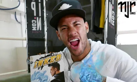 Ôm mộng giải cứu thế giới, Neymar làm siêu anh hùng truyện tranh