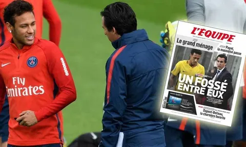Neymar ngày càng thiếu tôn trọng đối với Emery