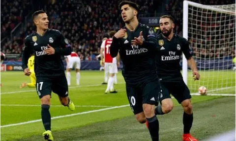 Ngày Valentine, kép phụ Asensio "tặng quà" muộn cho Real trước Ajax