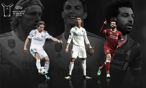 Ngoài Messi, Ronaldo từng đối đầu với những ai ở giải thưởng POTY