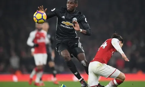 Nhận thẻ đỏ vô duyên, Paul Pogba bỏ lỡ 3 trận cầu quan trọng của Man Utd