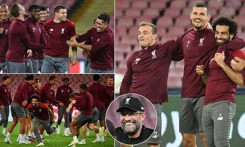 Nhìn Liverpool tập luyện thế này, Man Utd có ghen tị?