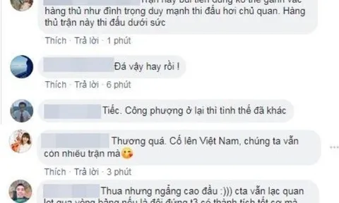 NHM Việt Nam phản ứng ra sao về thất bại của thầy trò Park Hang-seo?
