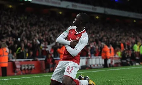 Nhờ Eddie Nketiah, HLV Wenger được dịp 'lên mặt' với Chelsea