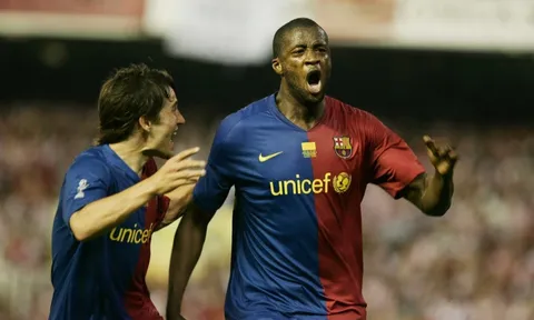 Những bàn thắng của Yaya Toure cho Barca