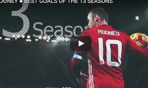 Những bàn thắng đẹp nhất của Rooney qua mỗi mùa giải
