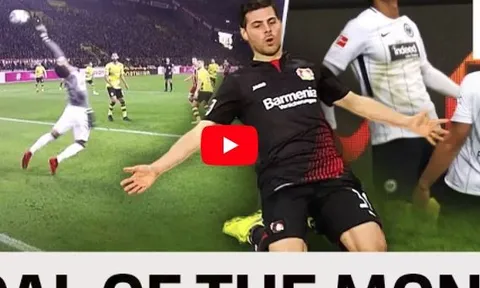 Những bàn thắng đẹp nhất tháng 11 Bundesliga