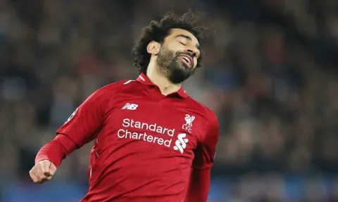 Những con số chạm đáy tồi tệ của Salah trong trận thua PSG