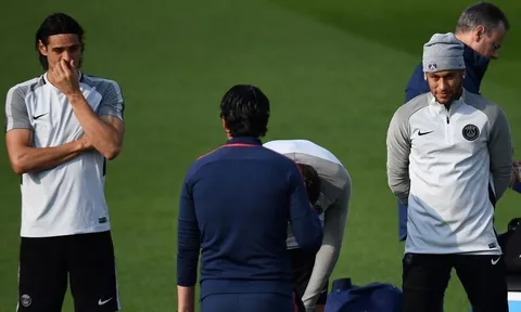Khép lại giận hờn, Neymar & Cavani cật lực tập luyện chờ hạ Bayern Munich