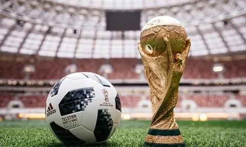 Những hình ảnh "hoài cổ" của trái bóng chính thức World Cup 2018