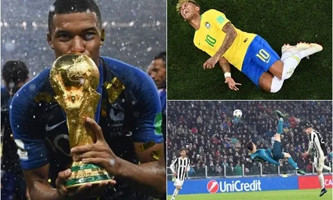 Những khoảnh khắc ấn tượng nhất 2018 (P1): Neymar ăn vạ; Siêu phẩm của Ronaldo