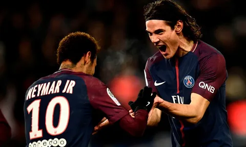 Những khoảnh khắc điên rồ của Neymar & Cavani