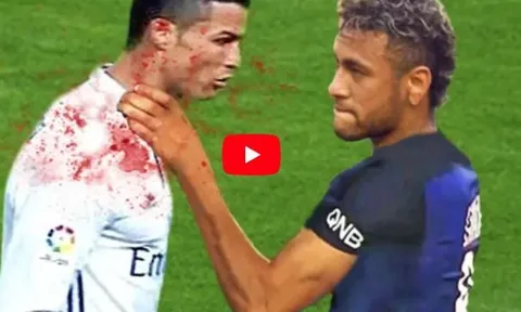 Những lần 'hổ báo' quá mức của Cristiano Ronaldo và Neymar