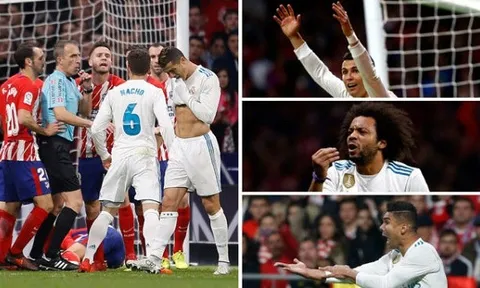 Những lần Real Madrid bị trọng tài xử ép mùa này