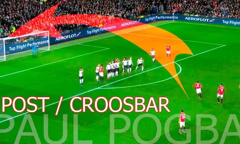 Những lần sút trúng khung gỗ của Paul Pogba