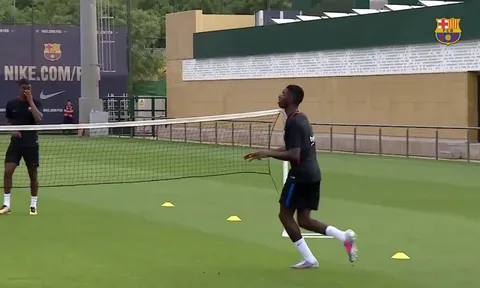Những ngày đầu của Ousmane Dembele ở Barcelona