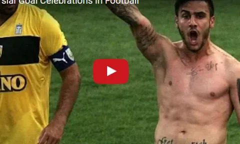 Những pha ăn mừng bị chỉ trích nặng nề nhất trong lịch sử